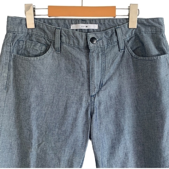 JOE'S Jeans Weekender Collection Linen Blend Slim Fit Pants Women's Size 29 - Picture 3 of 10